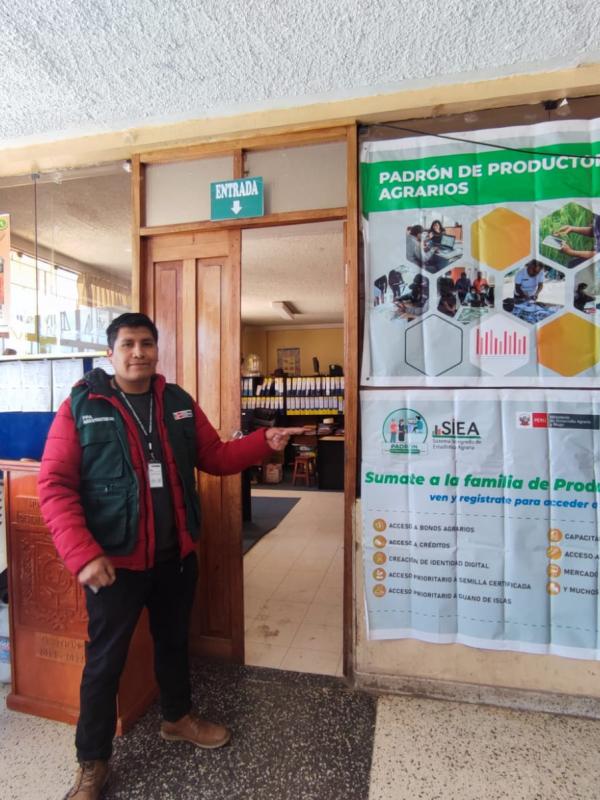 Coordinación en la Junta de Usuarios Ramis en Puno