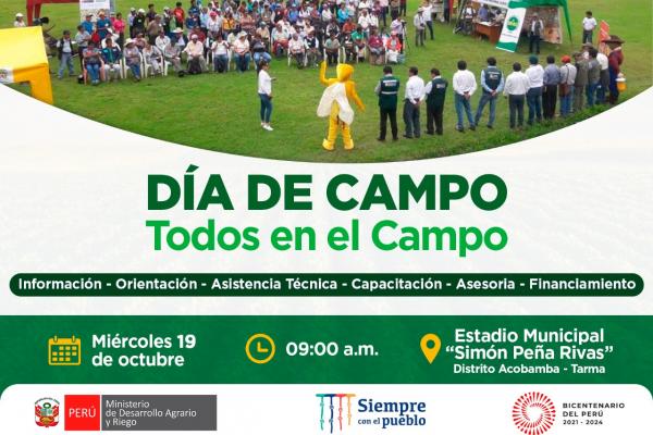 Día del Campo, organizada por CGRA Junín, ven este miércoles 19. Te esperamos
