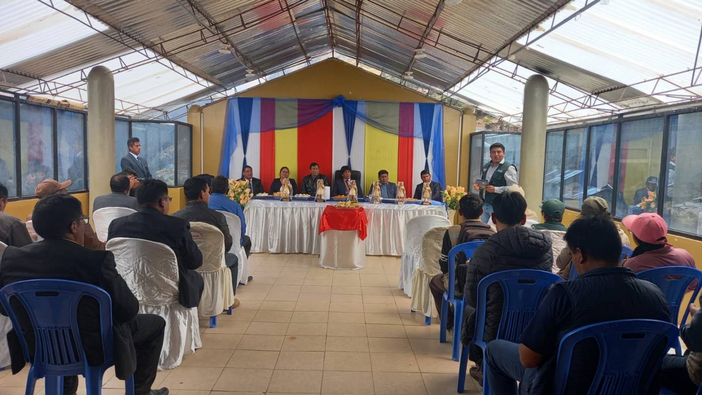 Taller de Difusión y Sensibilización del PPA en la Municipalidad de Vilcabamba, en coordinación en la Agencia Agraria Daniel Alcides Carrión 