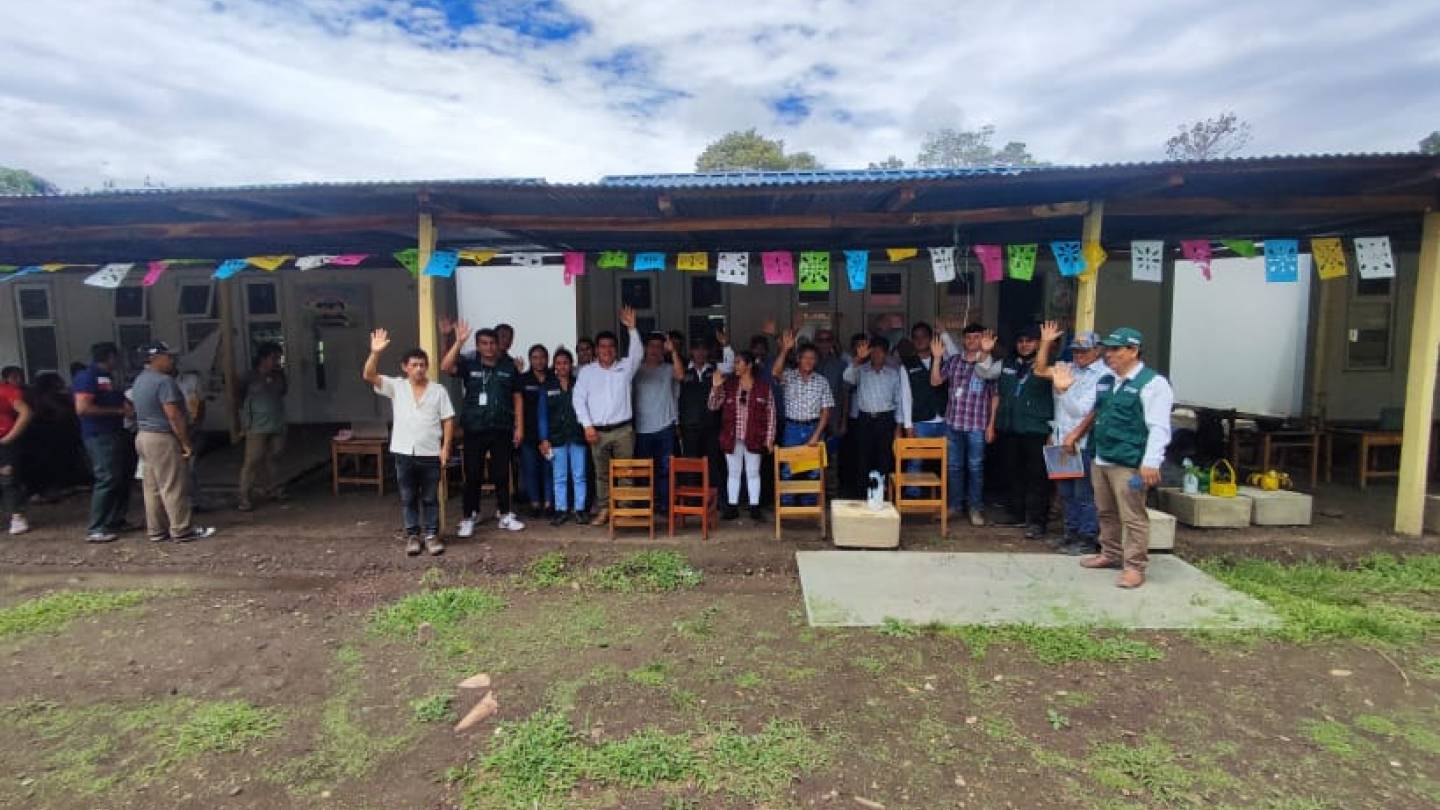 Sensibilización y empadronamiento en el caserío Los Patos, distrito de Cajaruro y  CP Ñunya Jalca en distrito de Bagua Grande, en Amazonas