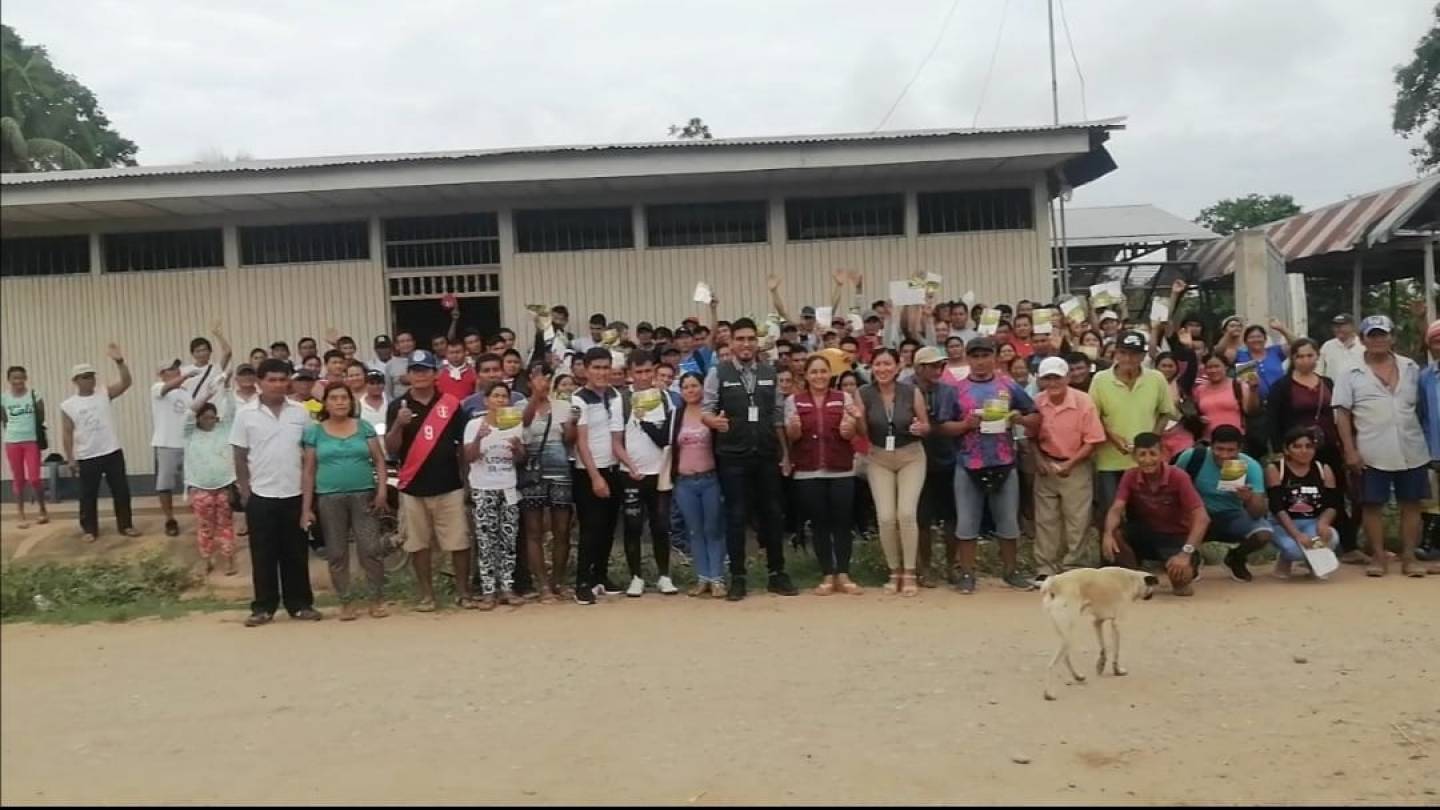 Continuamos con el empadronamiento en el distrito de Ledoy Huallaga, provincia de Bellavista región San Martín