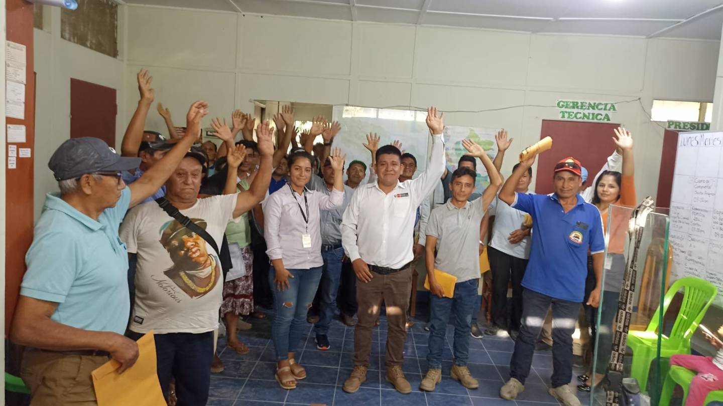 Supervisión de registradores de Nueva Cajamarca y sensibilización a productores Agrarios