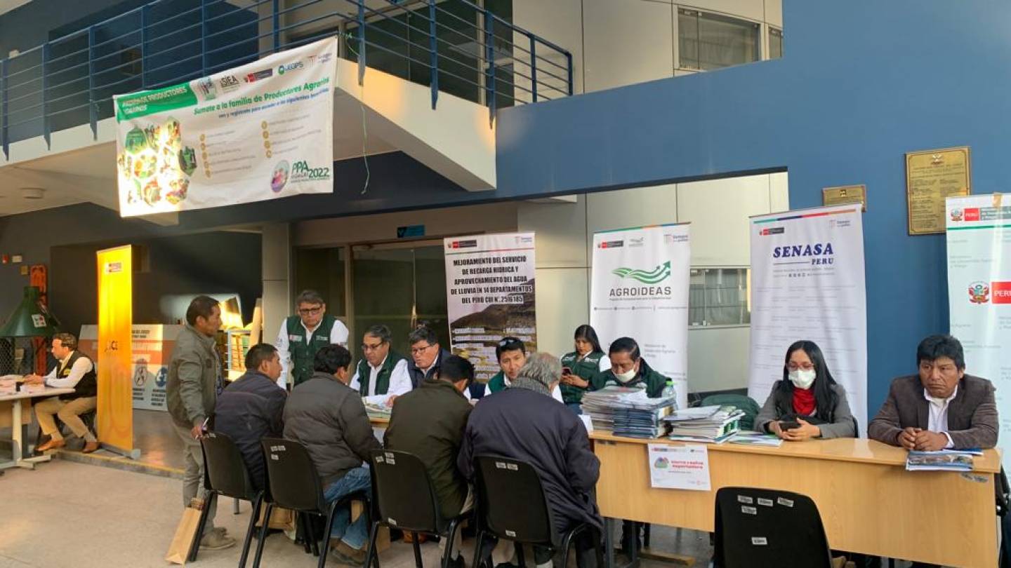 Feria Informativa del PPA, a las autoridades electas de la región Cusco