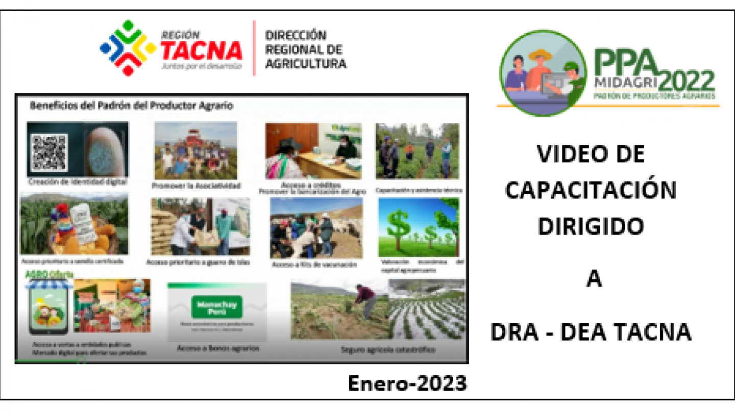   Iniciamos el año 2023 con la capacitación al personal de la DEA de Tacna