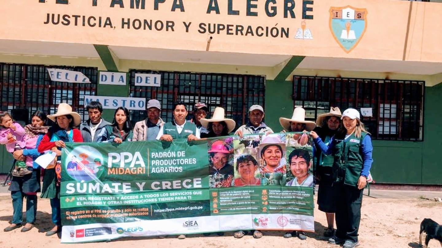 Difusión del PPA en José Sabogal - San Marcos en la región Cajamarca