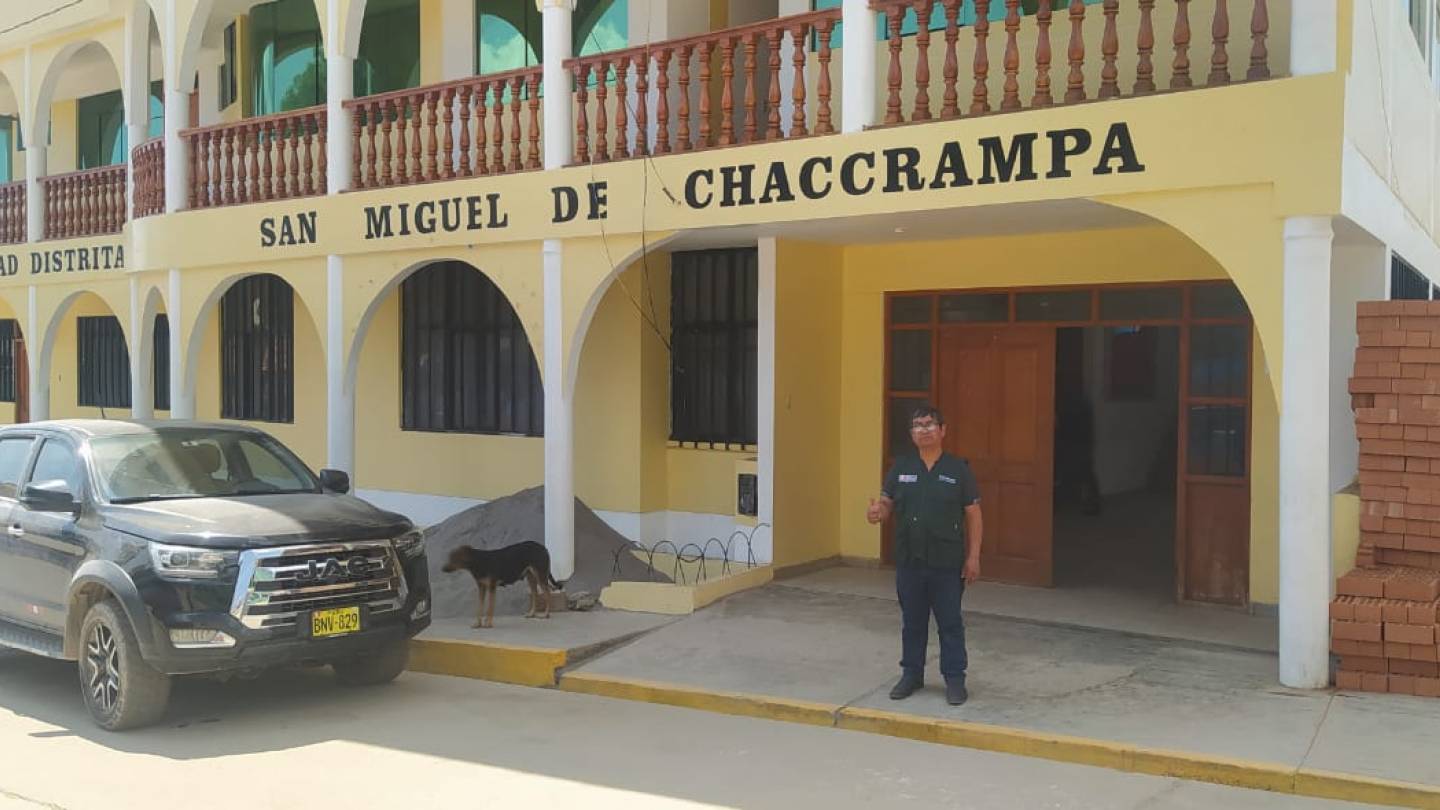 Taller de  Sensibilización realizado en la Municipalidad Distrital de Chaccrampa, en la provincia de Andahuaylas, región Apurímac