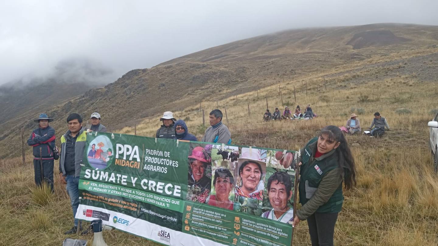 Sensibilización del PPA en el distrito de Sapallanga, centro Poblado de La Punta, Huancayo -Junín
