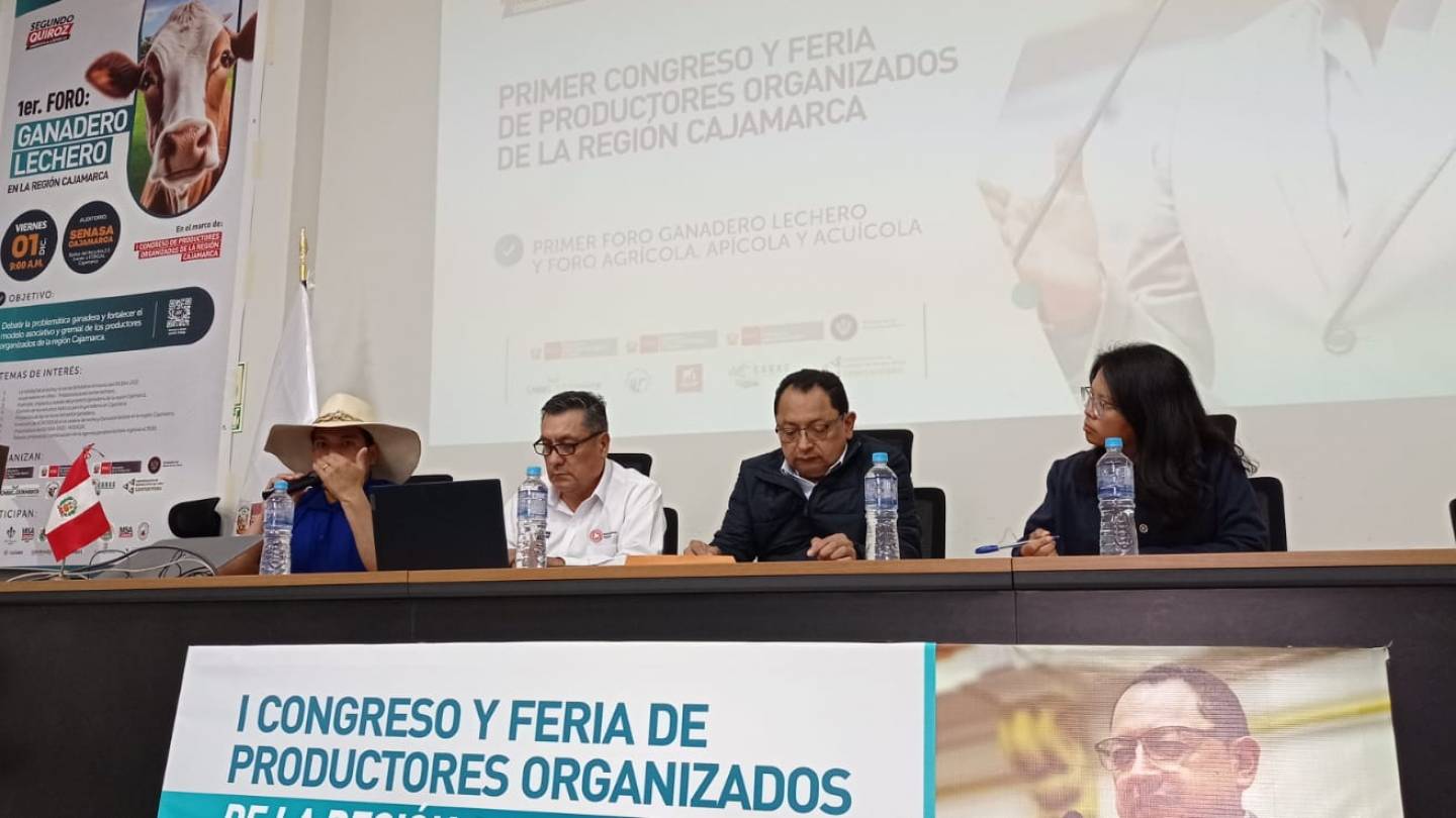 El PPA estuvo en el I Congreso y Feria de Productores Organizados en Cajamarca