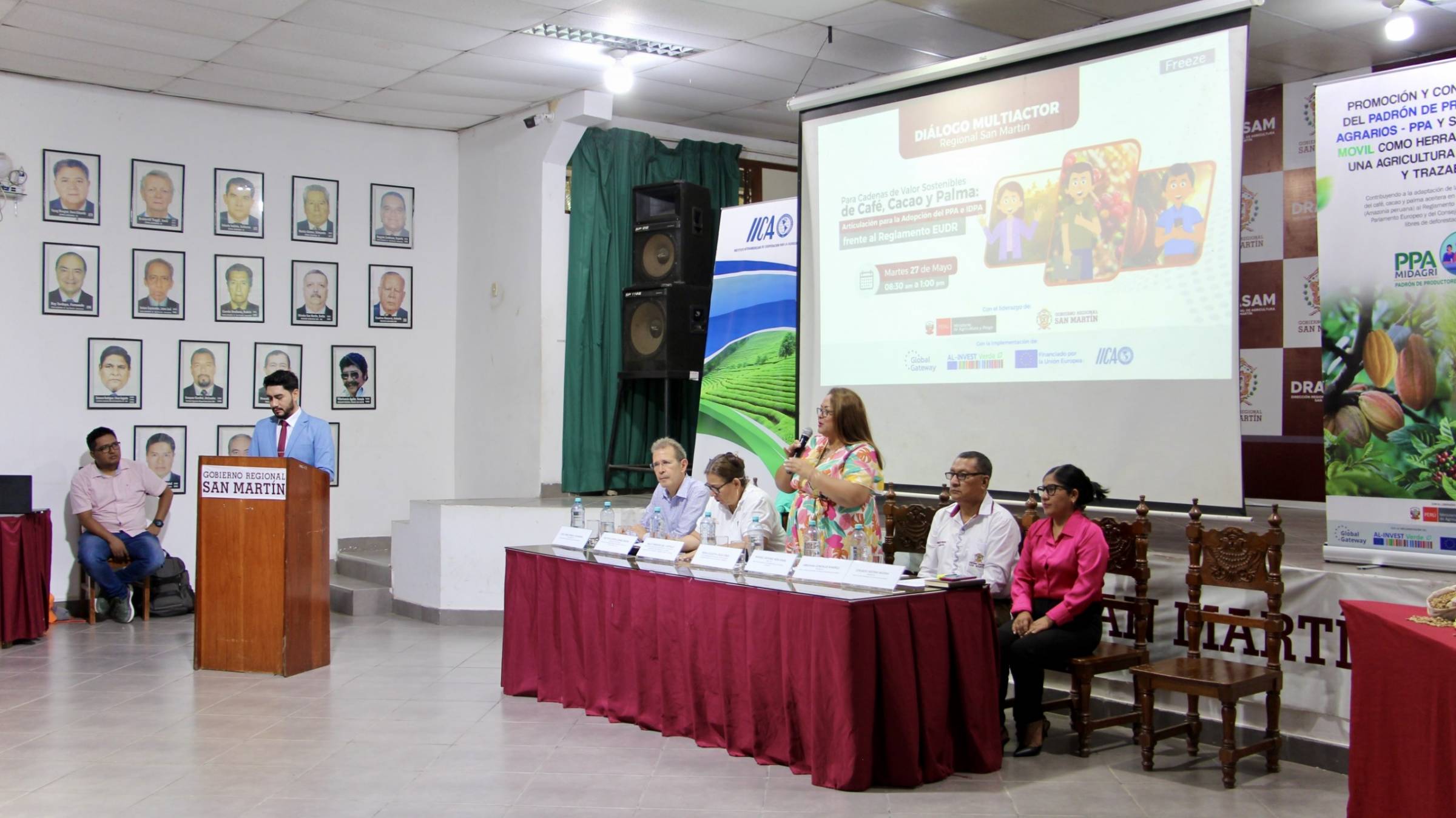 San Martín: MIDAGRI presentó avances y acciones estratégicas para el cumplimento de la EUDR