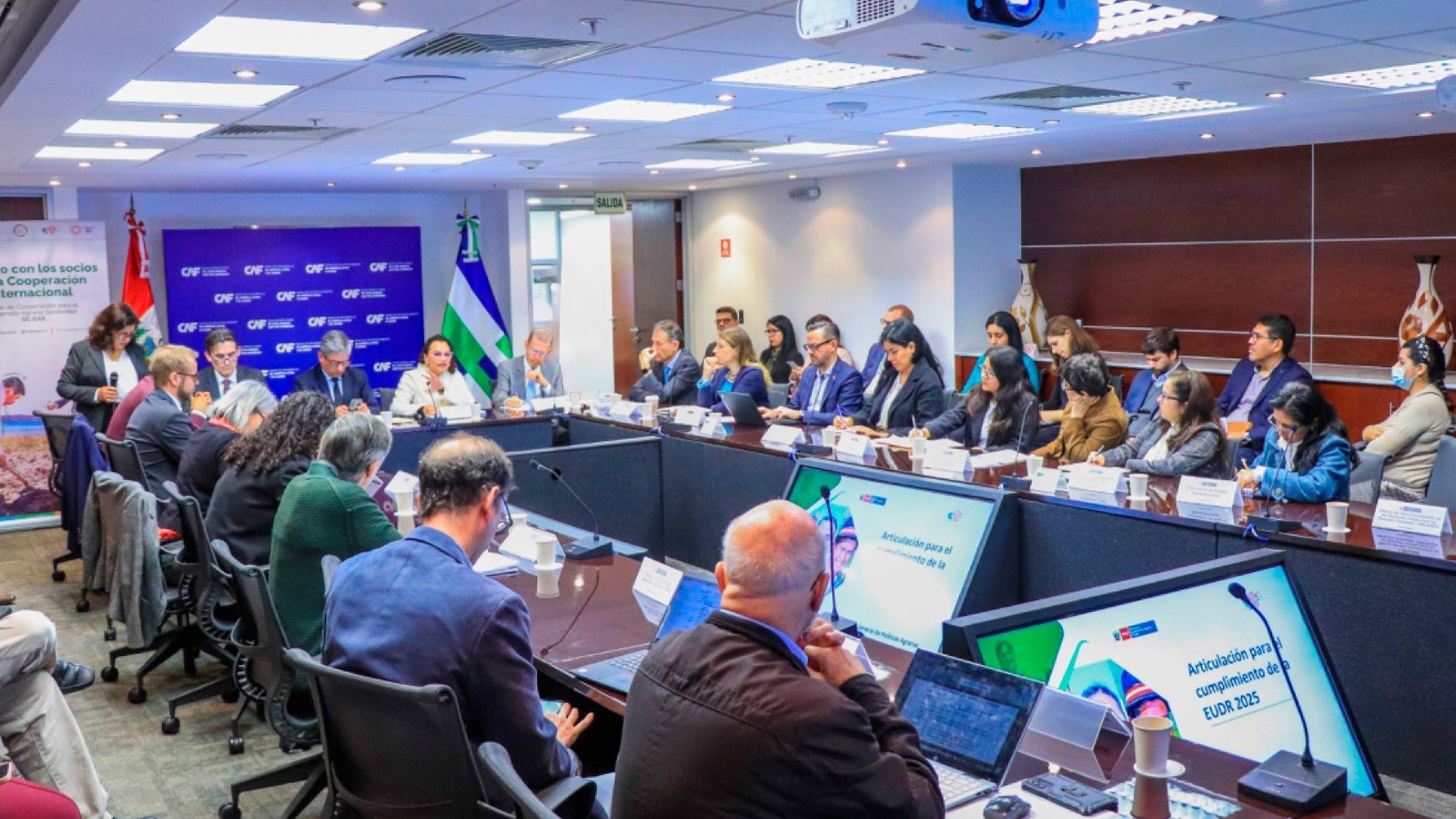 MIDAGRI lideró segunda reunión de la Comisión de Cambio Climático del Grupo de Cooperación para el Desarrollo Agrario Sostenible (GC-DAS)