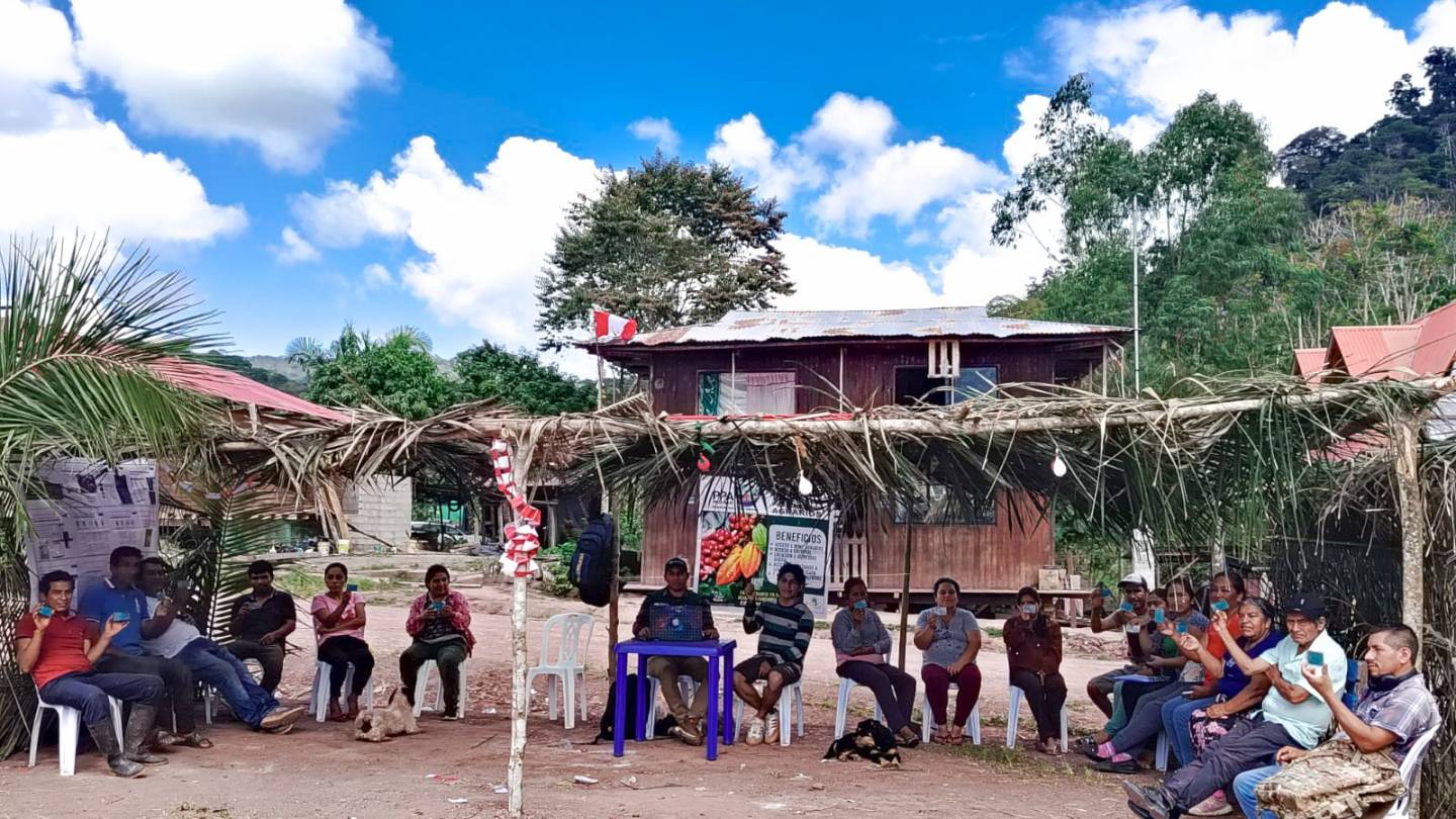 Celebramos nuestras fiestas patrias, empadronando a los productores agrarios