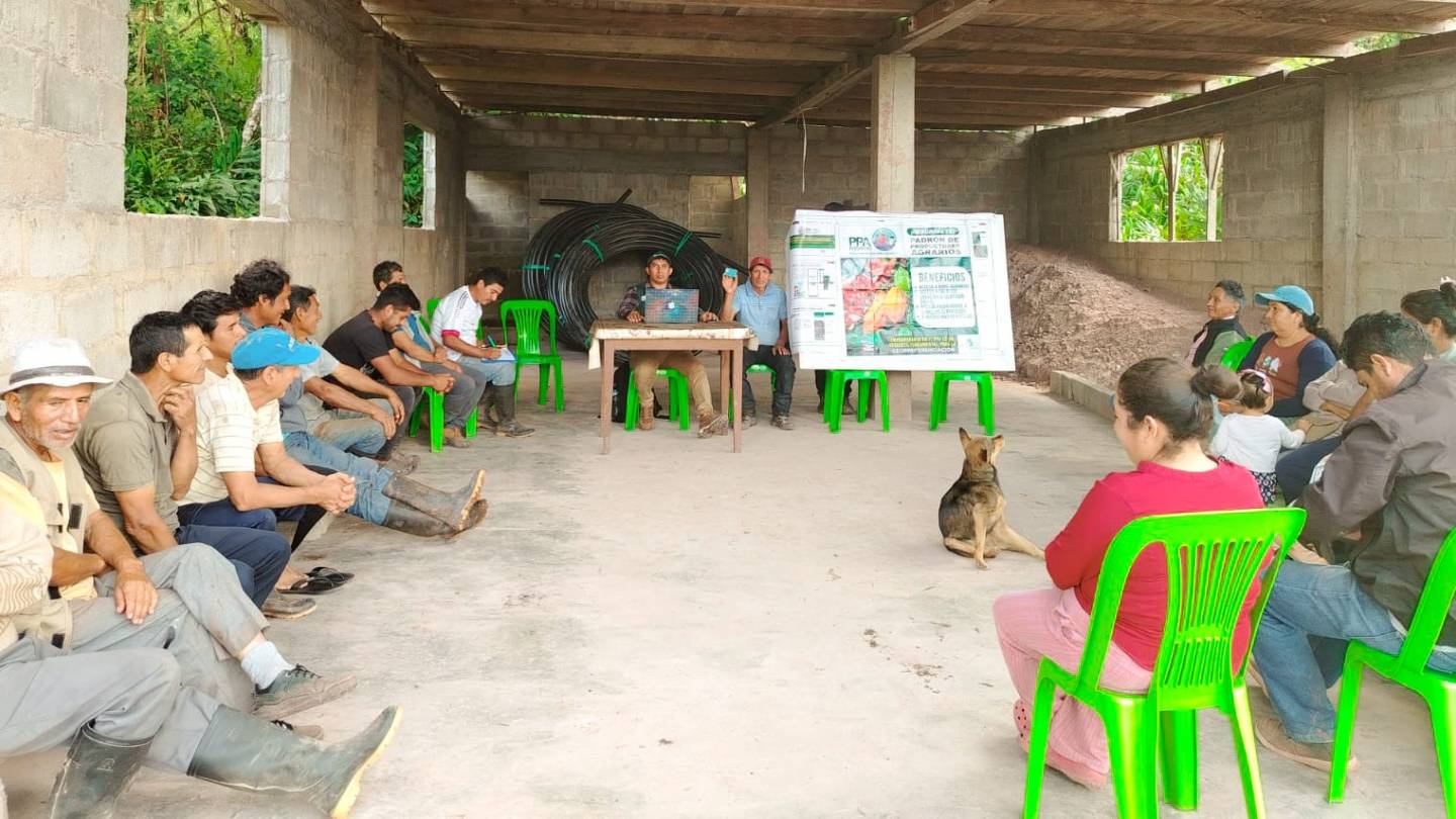 Seguimos empadronando a los productores del Puerto Yurinaki en Junín
